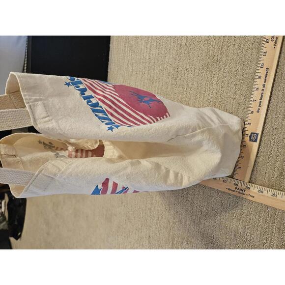 Large Vintage Jazzercise Canvas Tote Bag - Picture 4 of 7